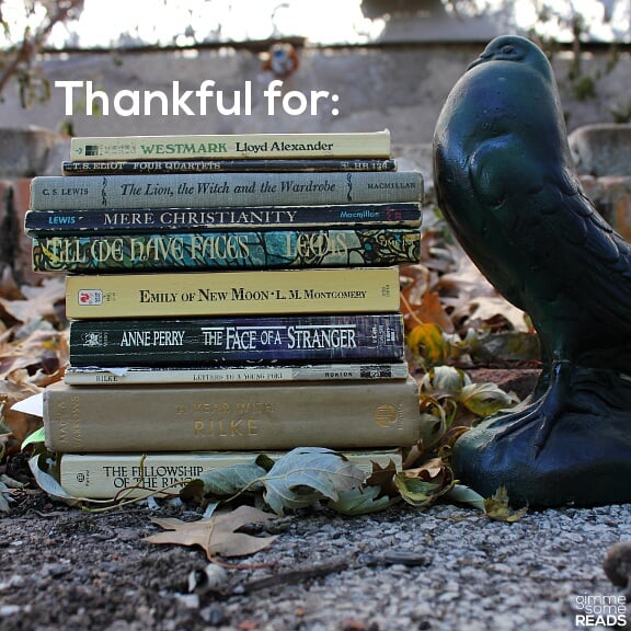 10 Books I'm Thankful For | gimmesomereads.com