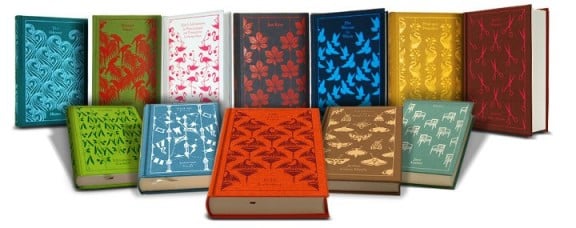 Penguin Books Cloth Classics series designed by Coralie Bickford-Smith