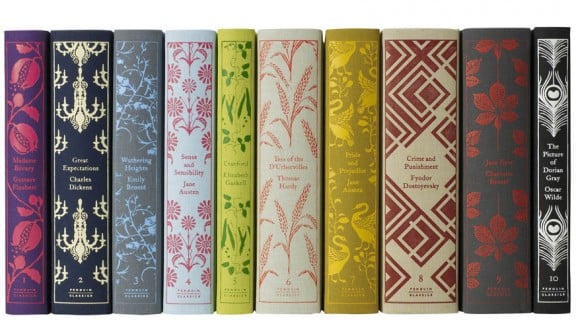 Penguin Books Cloth Classics series designed by Coralie Bickford-Smith