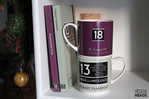 Literary Transport Mugs & Notebooks from Wild & Wolf | gimmesomereads.com