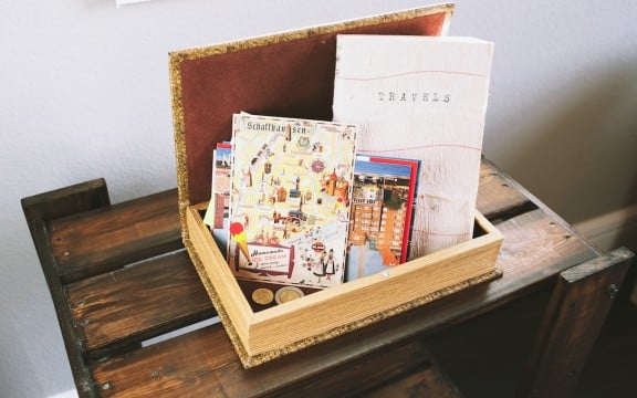 Four Ways to Decorate With Postcards | www.gimmesomestyleblog.com #postcards