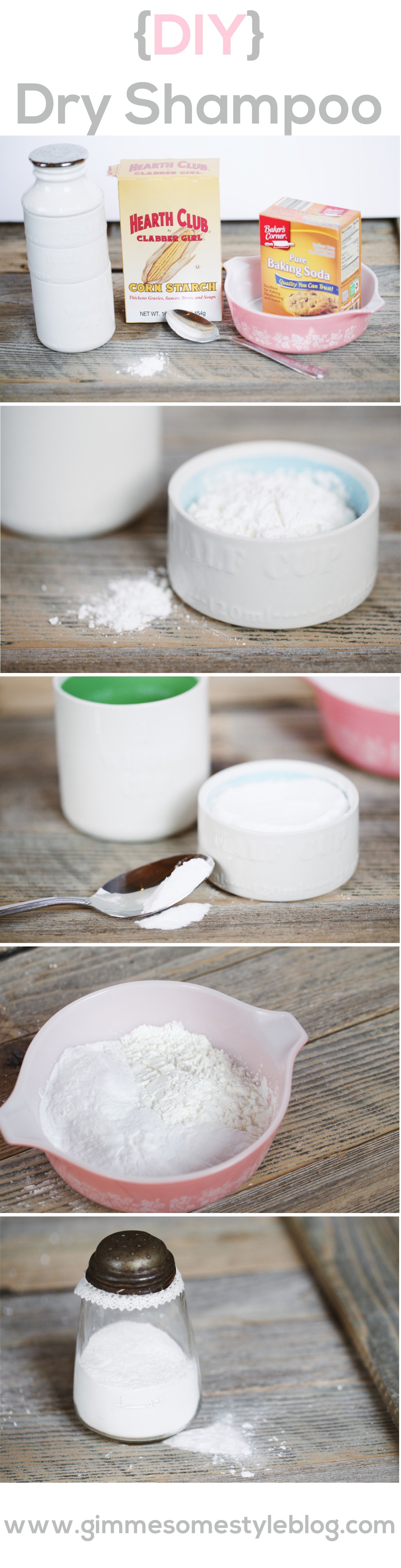 DIY Dry Shampoo | gimmesomestyleblog.com #dryshampoo #beauty #diy #hair #homemade 