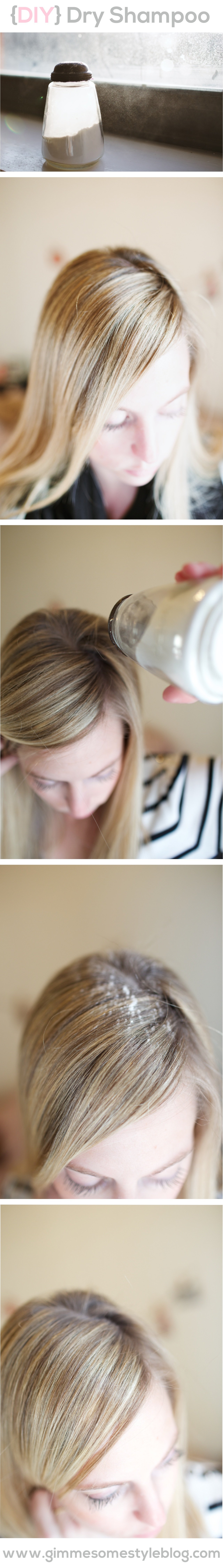 DIY Dry Shampoo | gimmesomestyleblog.com #dryshampoo #beauty #diy #hair #homemade 