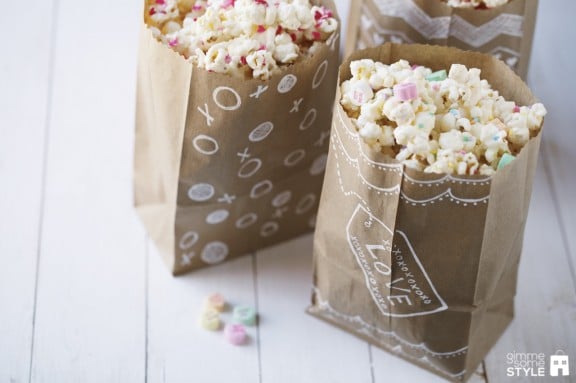 Valentine Treat Bags | www,gimmesomestyleblog.com #diy #valentine