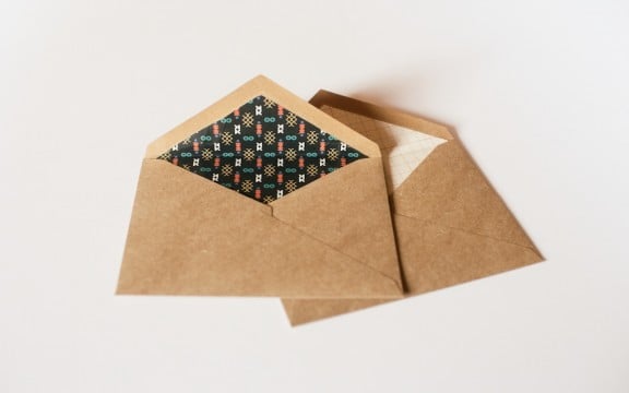 DIY Envelope Liners | www.gimmesomestyleblog.com | #diy 