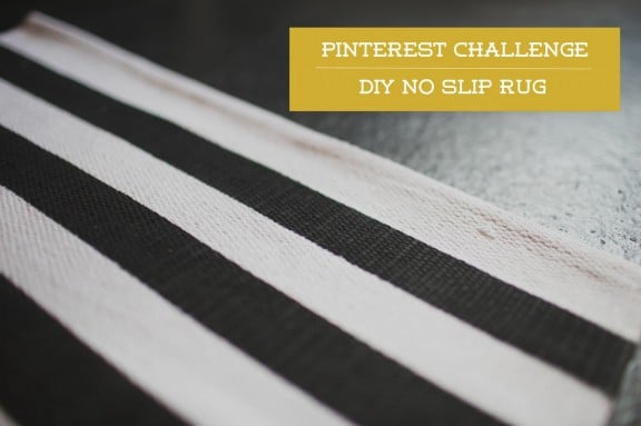 DIY No-Slip Rug | www.gimmesomestyleblog.com