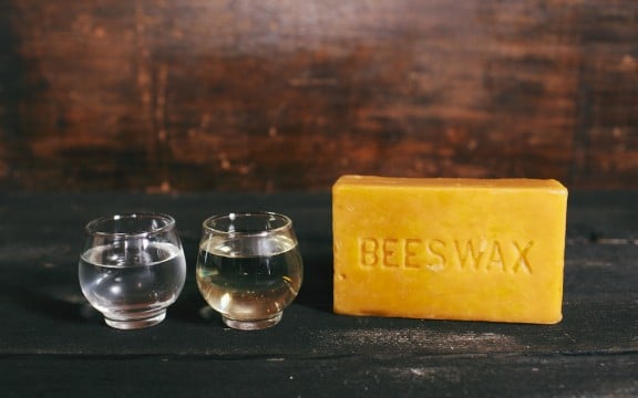 DIY Rosewater Lip Balm | www.gimmesomestyleblog.com #beeswax #lipbalm #diy #rosewater #natural #homemade