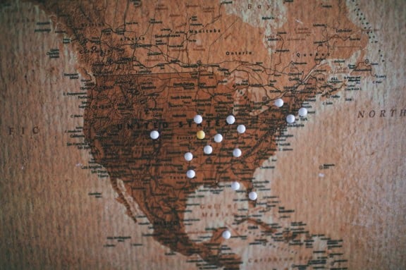 DIY Cork World Map - Paoson Blog - DIY Home Projects