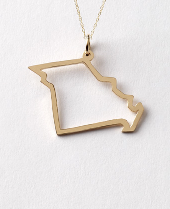 Missouri State necklace by Maya Brenner | www.gimmesomestyleblog.com #wear #ff #fridayfavorites #necklace #jewelry