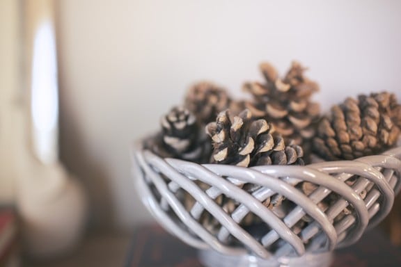 Five simple, disposable, apartment friendly, and nearly free fall decorations | gimmesomestyleblog.com