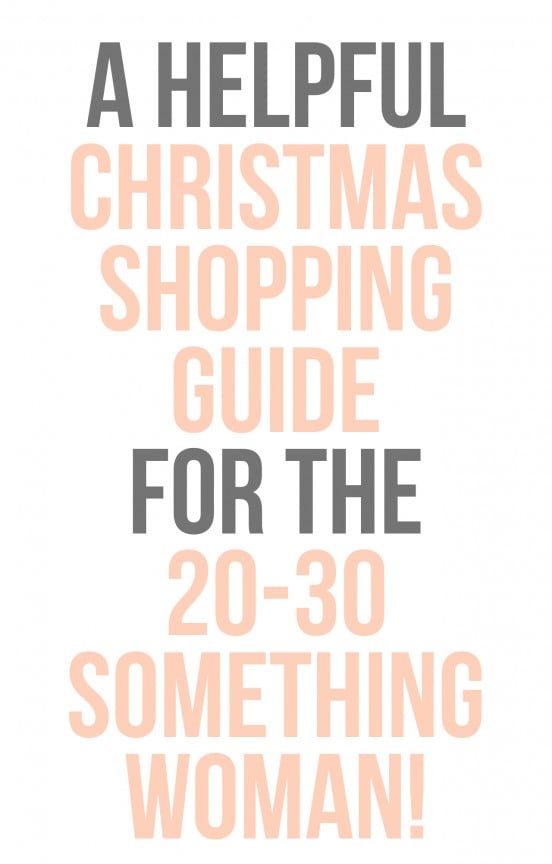 Not sure what to buy for christmas? Check out this shopping guide! | www.gimmesomeoven.com/style #shopping #christmas #giftguide