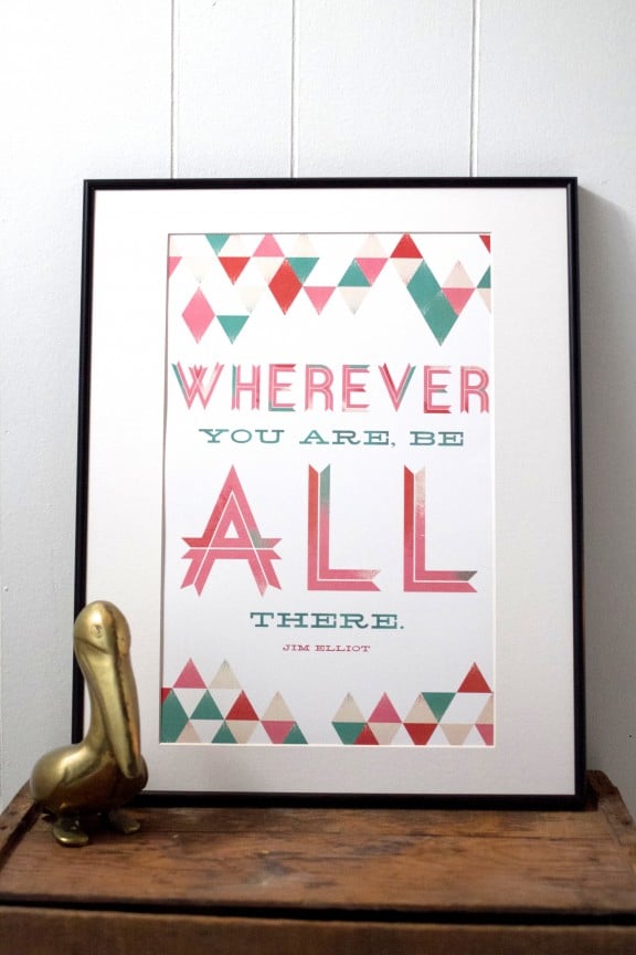 11x14 Print Giveaway-Beth Laird Print Shoppe | www.gimmesomestyleblog.com #christmas #giveaway #print #etsy